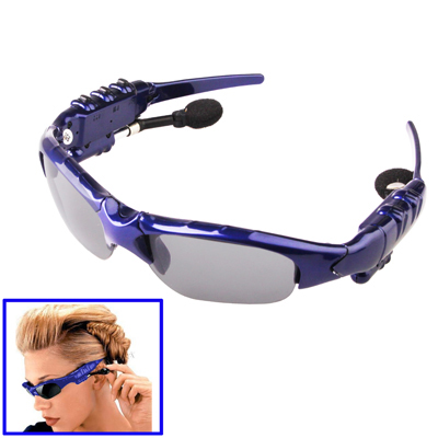 2GB Sunglasses With Headset MP3 Player - Click Image to Close